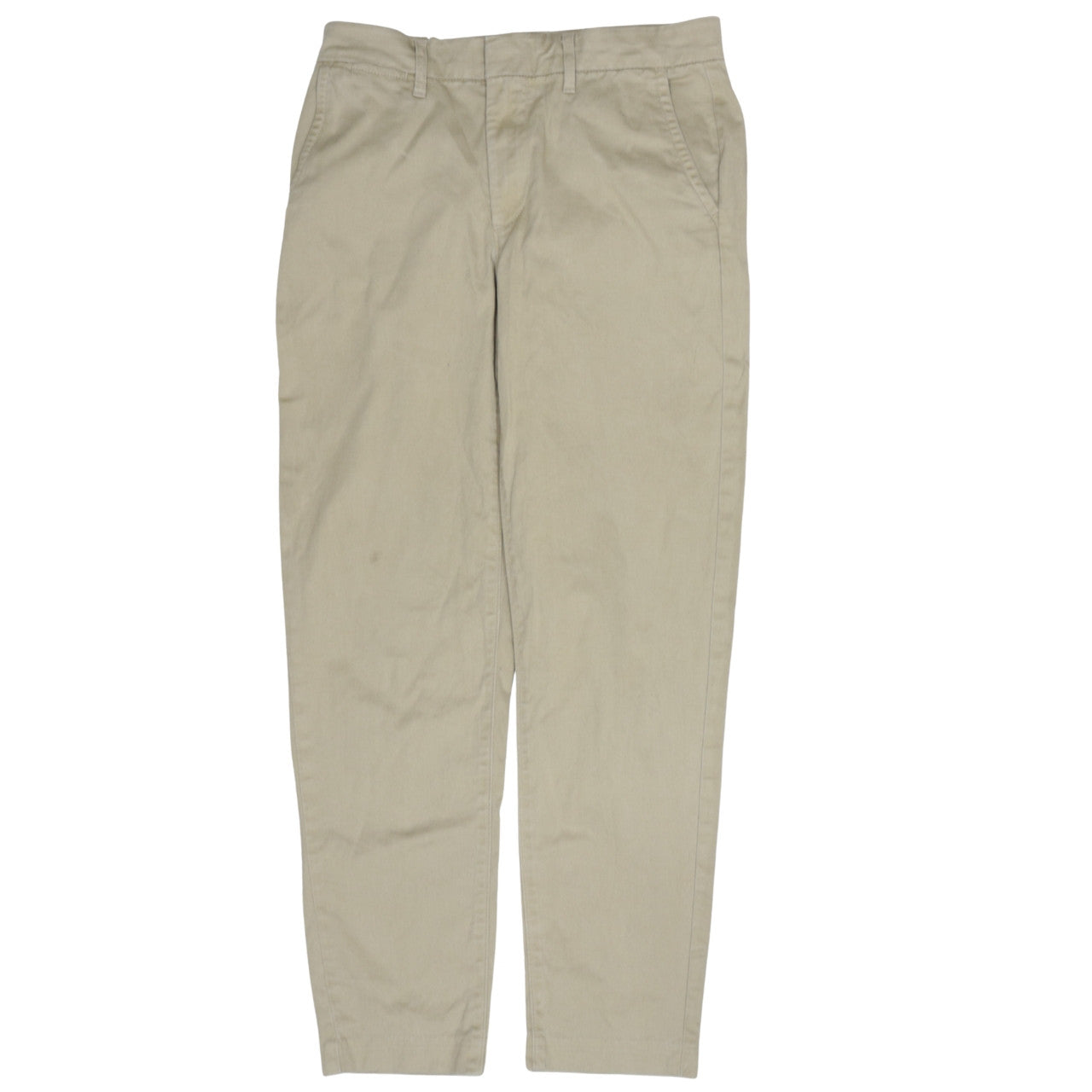 Levi's Premium Women's Beige Essential Chino Jeans Size 27 Regular Fit