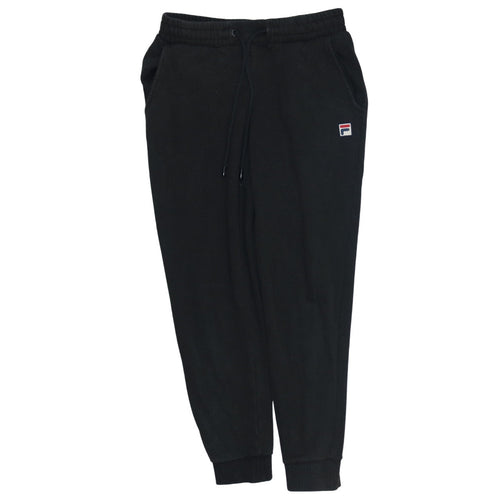 FILA Womens Black Jogger Sweatpants Size S Elastic Waist Activewear