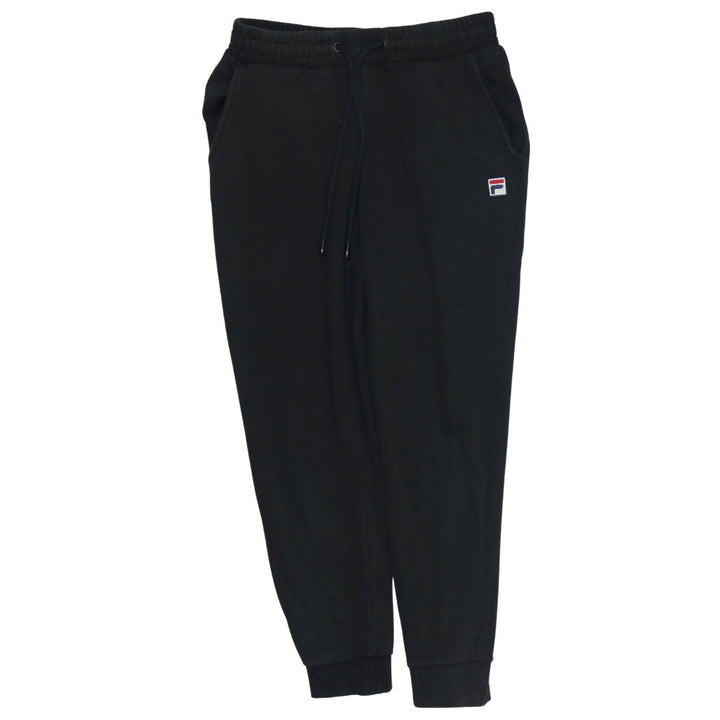 FILA Womens Black Jogger Sweatpants Size S Elastic Waist Activewear