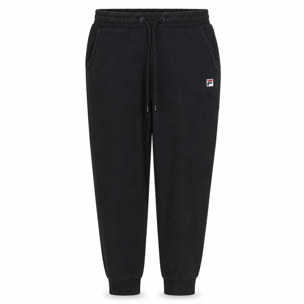 FILA Womens Black Jogger Sweatpants Size S Elastic Waist Activewear