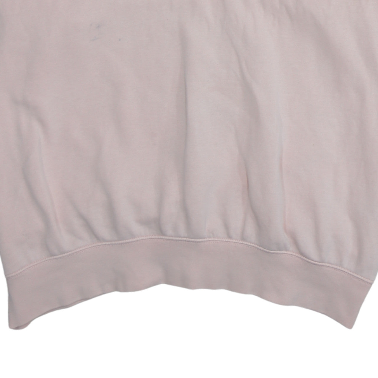 Nike Womens Pink Pullover Hoodie M Cotton Blend Casual Sweatshirt