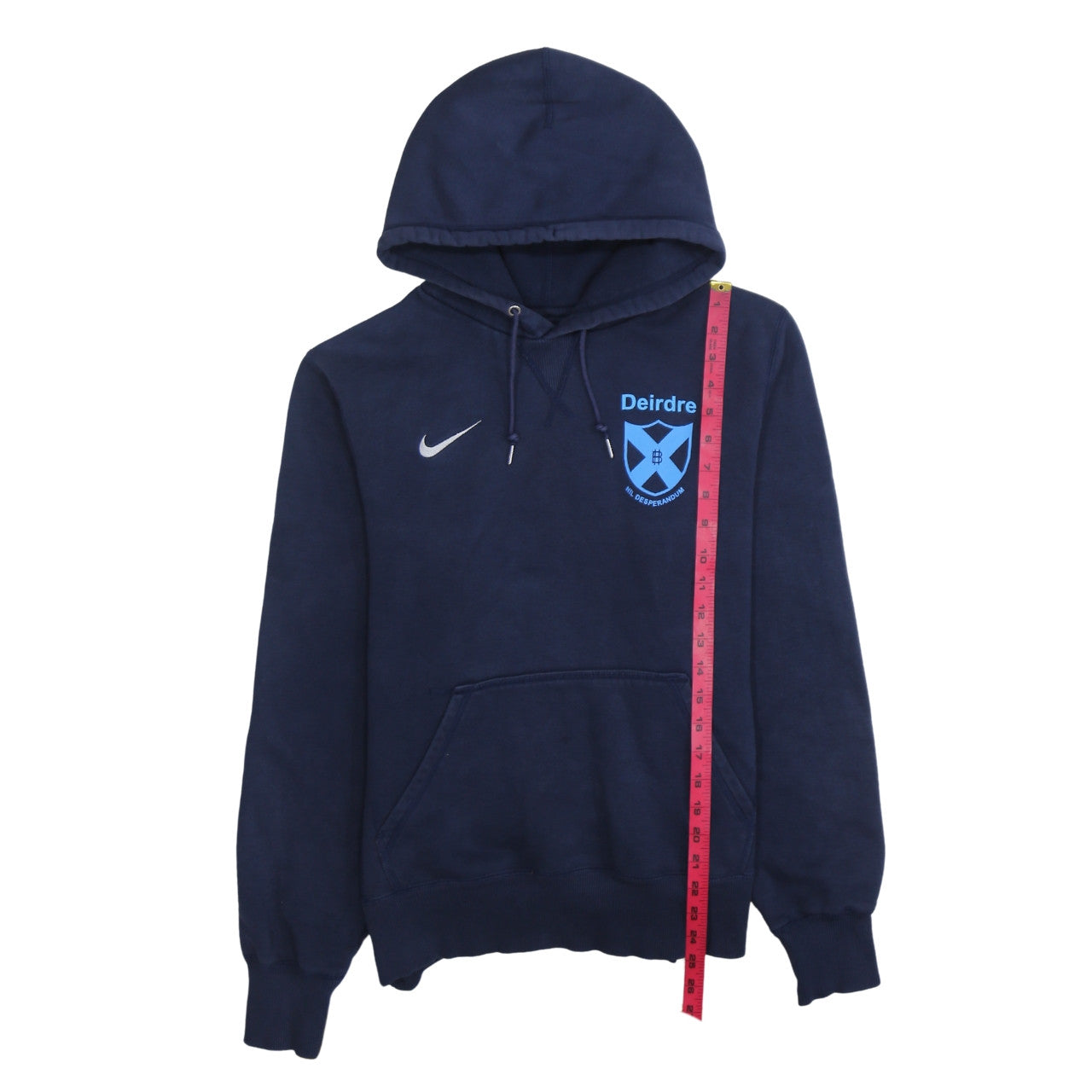 Nike Men's Blue Pullover Hoodie Medium Bellahouston Harriers Sportswear
