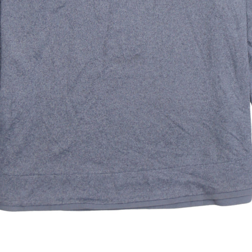 Under Armour Men's Grey XL Long Sleeve Golf Polo Shirt