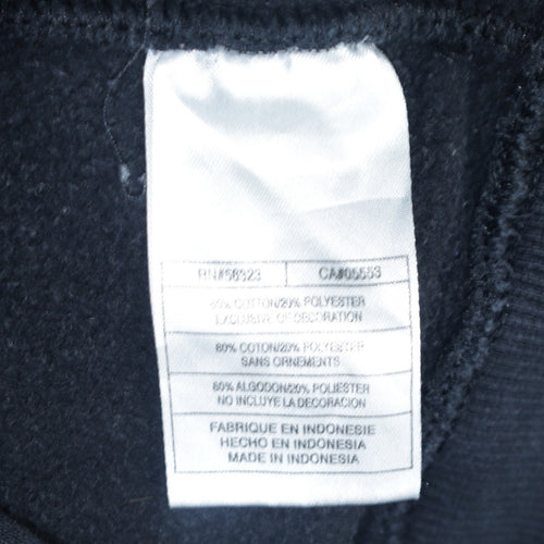 Nike Men's Black Pullover Hoodie Sweatshirt Size L Fleece Logo
