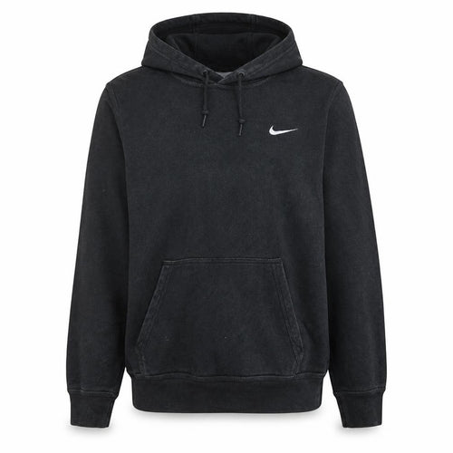 Nike Men's Black Pullover Hoodie M Regular Fit Fleece Sportswear