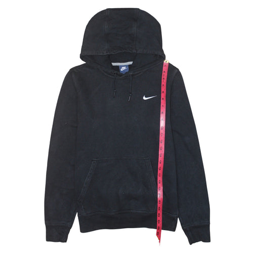 Nike Men's Black Pullover Hoodie M Regular Fit Fleece Sportswear