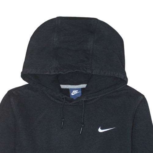 Nike Men's Black Pullover Hoodie M Regular Fit Fleece Sportswear