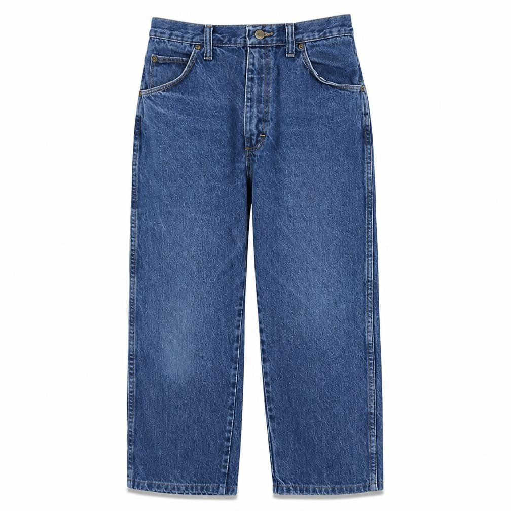 Wrangler Men's Blue Classic Straight Fit Denim Jeans 31x32