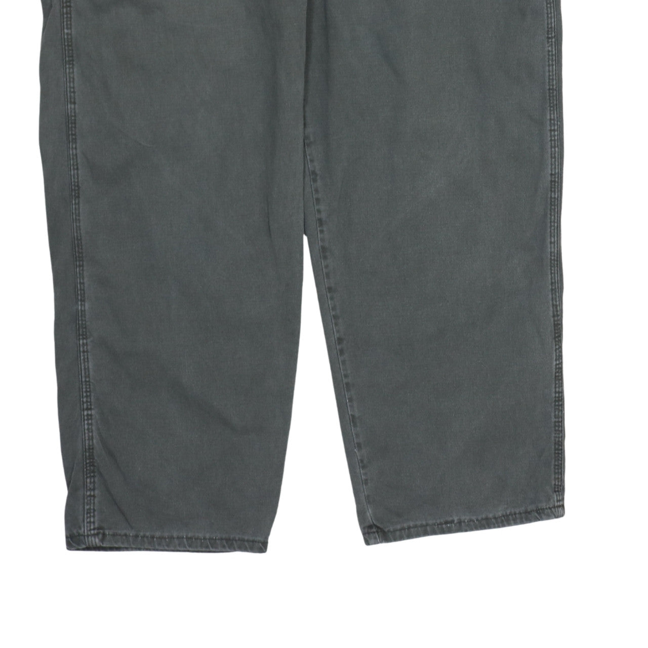 Lee Men's Grey Relaxed Fit Straight Denim Jeans 36x32