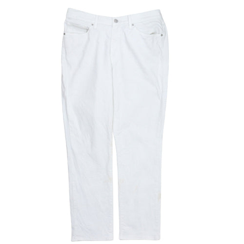 Levi's Women's White Classic Straight Jeans Size 12