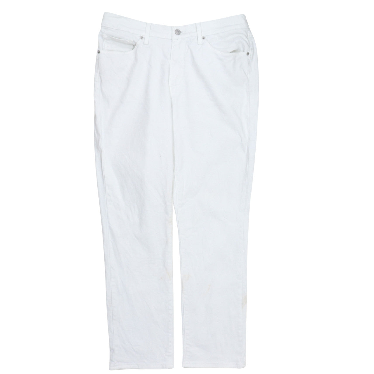 Levi's Women's White Classic Straight Jeans Size 12