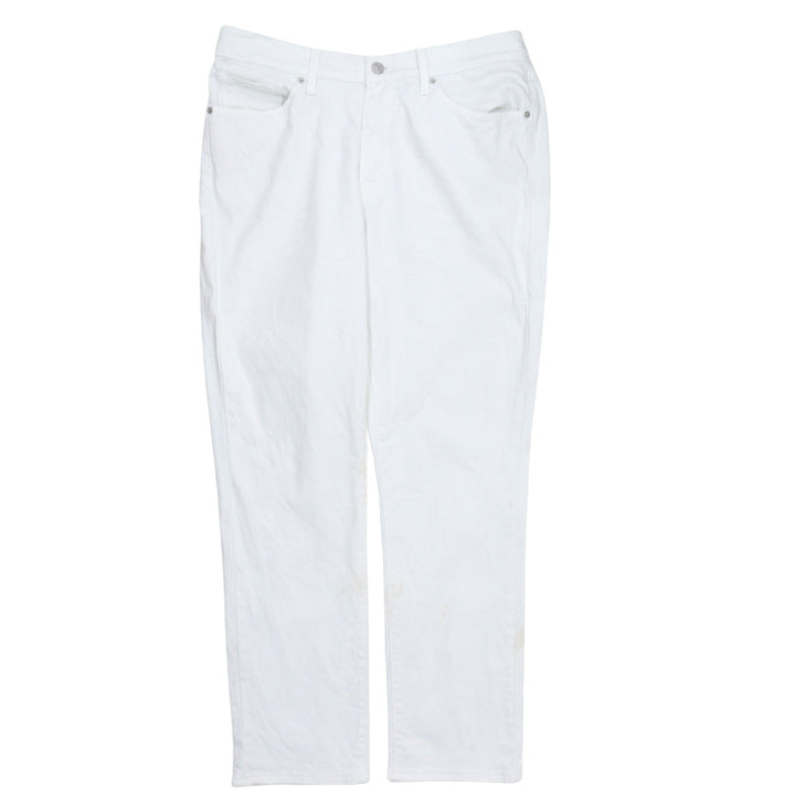 Levi's Women's White Classic Straight Jeans Size 12