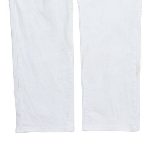 Levi's Women's White Classic Straight Jeans Size 12