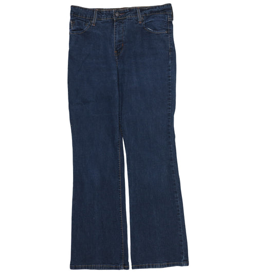 Signature Levi Strauss Women's Blue Bootcut Stretch Jeans Size 12