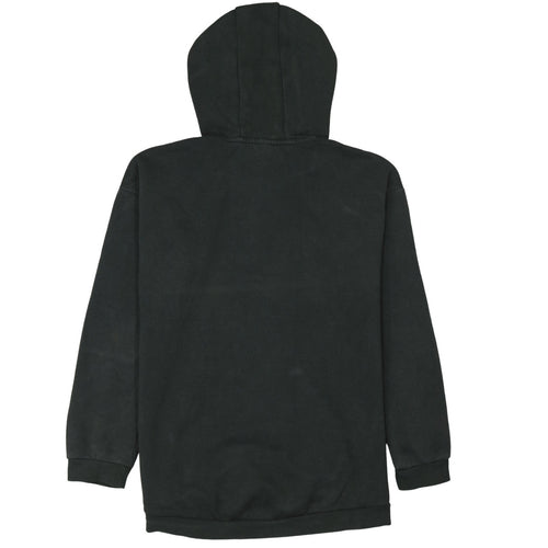 Adidas Womens Black Small Pullover Hoodie with Logo Design
