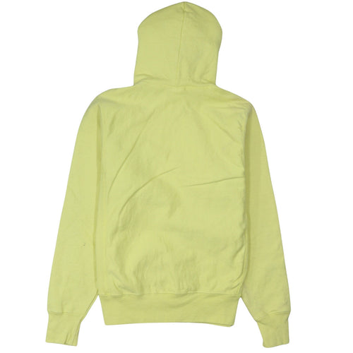 Champion Womens Yellow Small Reverse Weave Pullover Hoodie