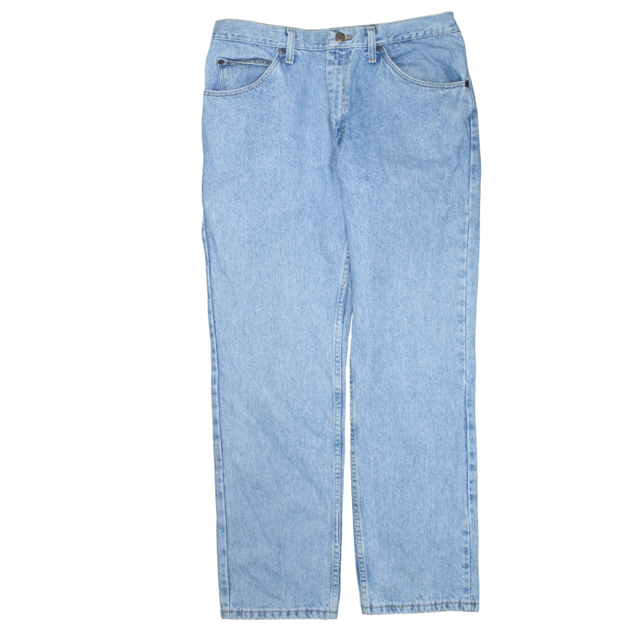 Lee Mens Blue Regular Fit Straight Leg Denim Jeans 34x30