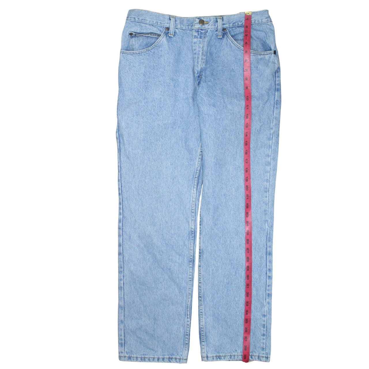 Lee Mens Blue Regular Fit Straight Leg Denim Jeans 34x30