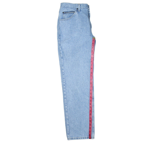 Lee Mens Blue Regular Fit Straight Leg Denim Jeans 34x30