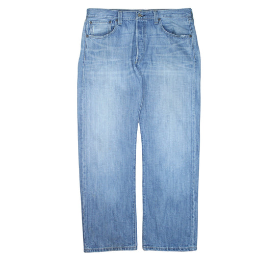 Levi's 501 Men's Blue Straight Leg Denim Jeans Size 34x30
