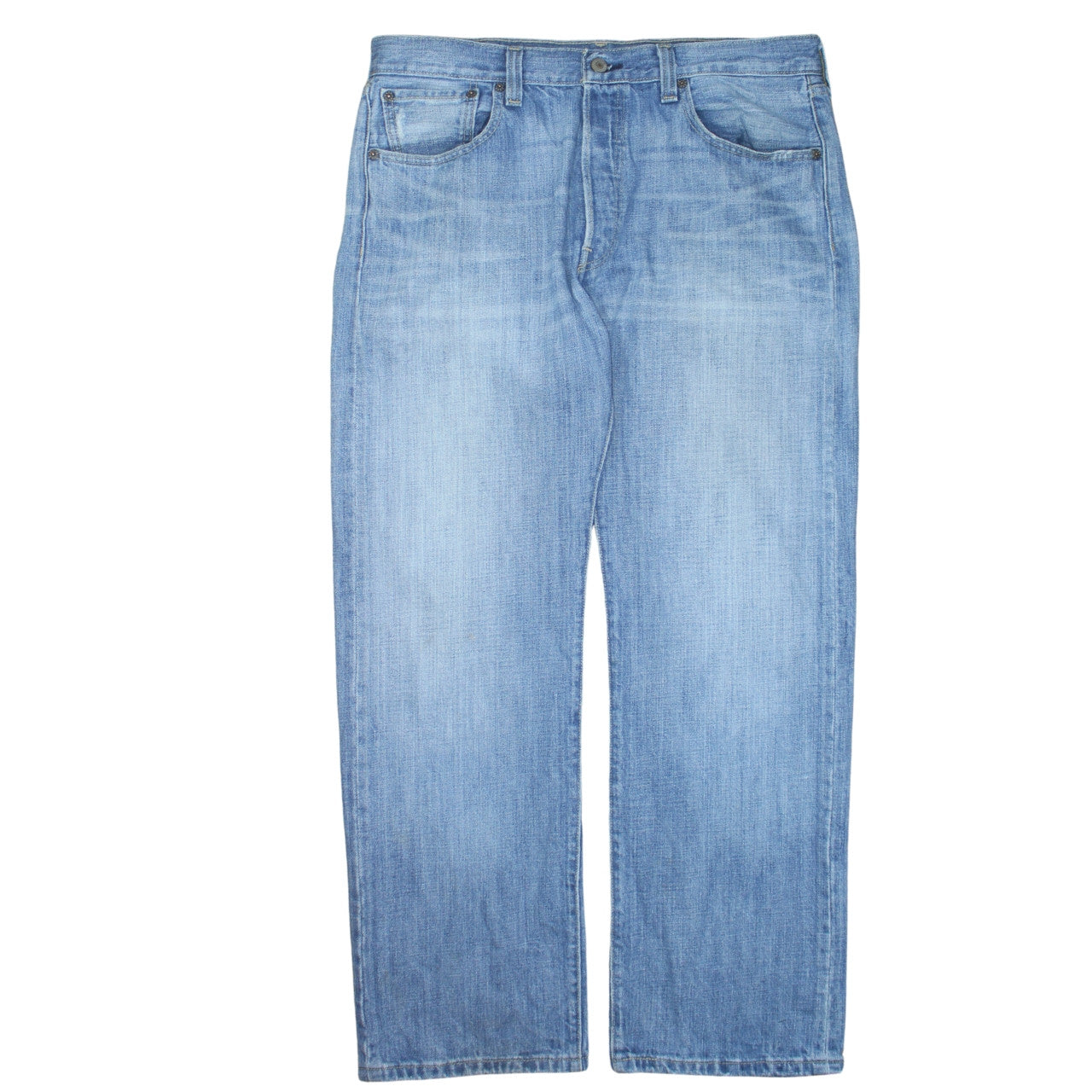Levi's 501 Men's Blue Straight Leg Denim Jeans Size 34x30