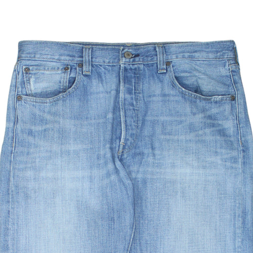 Levi's 501 Men's Blue Straight Leg Denim Jeans Size 34x30