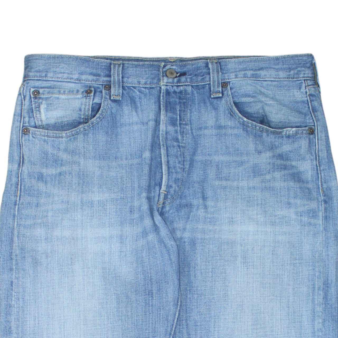Levi's 501 Men's Blue Straight Leg Denim Jeans Size 34x30