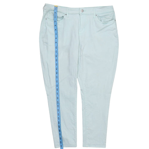 Levi’s 711 Skinny Women’s Blue Denim Jeans Size 32 Mid Rise Stretch