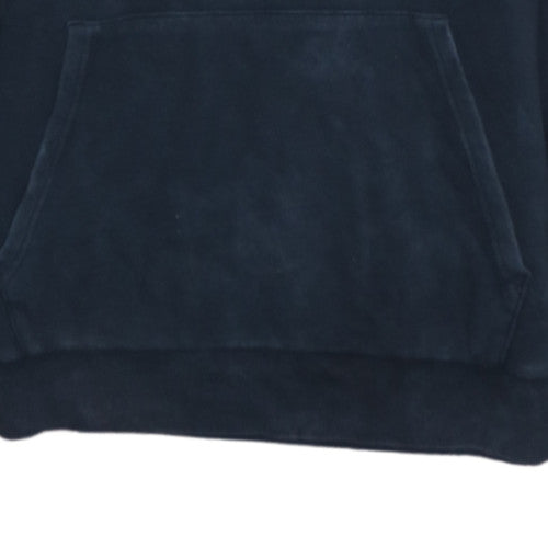 Under Armour Boys Black Pullover Hoodie ColdGear Small Fleece