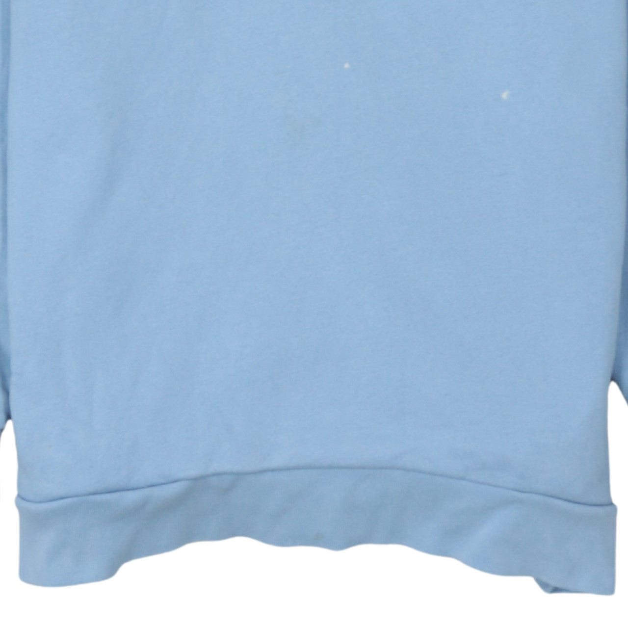 Adidas Men Blue Pullover Hoodie M Logo Sportswear