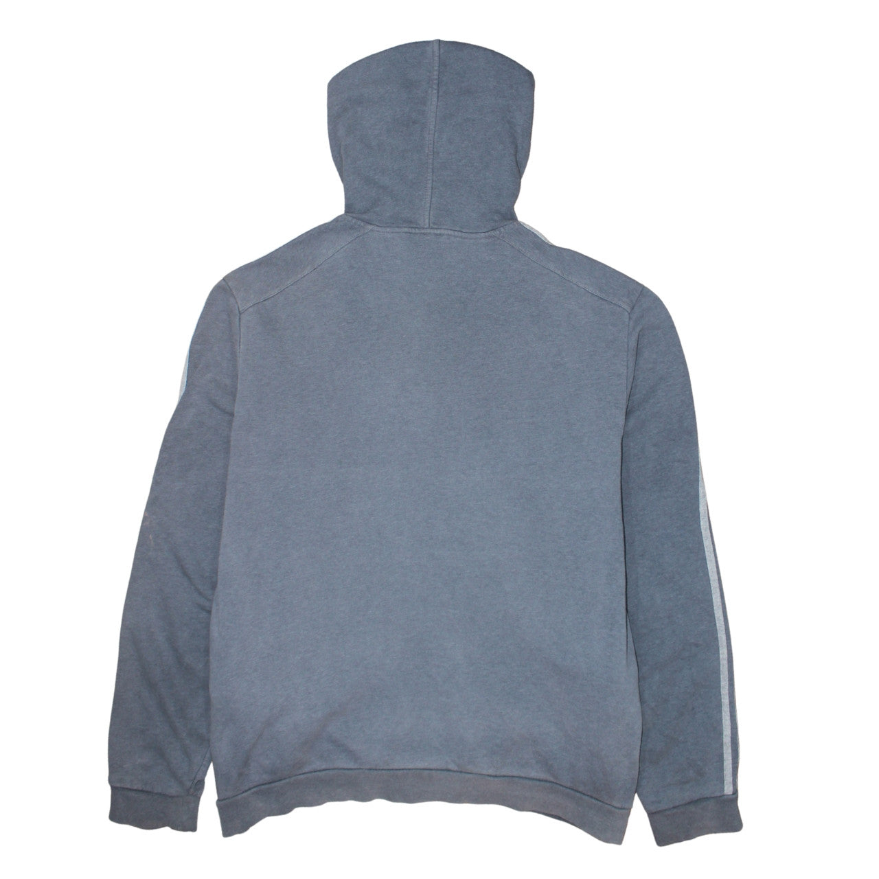 Adidas Men's Grey Pullover Hoodie Size M Sportswear
