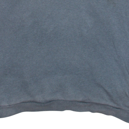 Adidas Men's Grey Pullover Hoodie Size M Sportswear