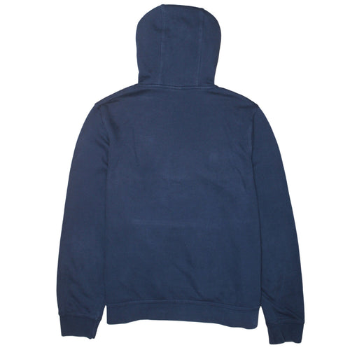 Nike Men's Blue Pullover Hoodie Size L Embroidered Logo
