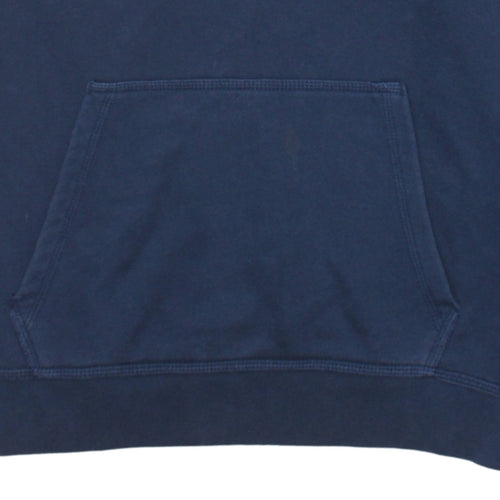 Nike Men's Blue Pullover Hoodie Size L Embroidered Logo