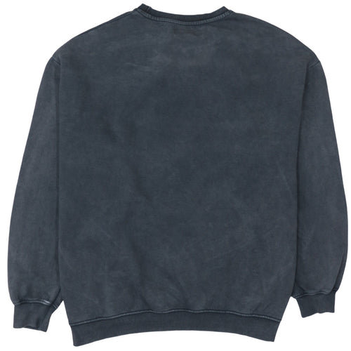Pull&Bear Men Grey 2PAC Graphic Pullover Sweatshirt L