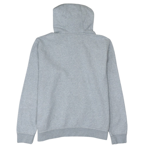 Nike Men's Grey XL Pullover Hoodie with Logo and Kangaroo Pocket