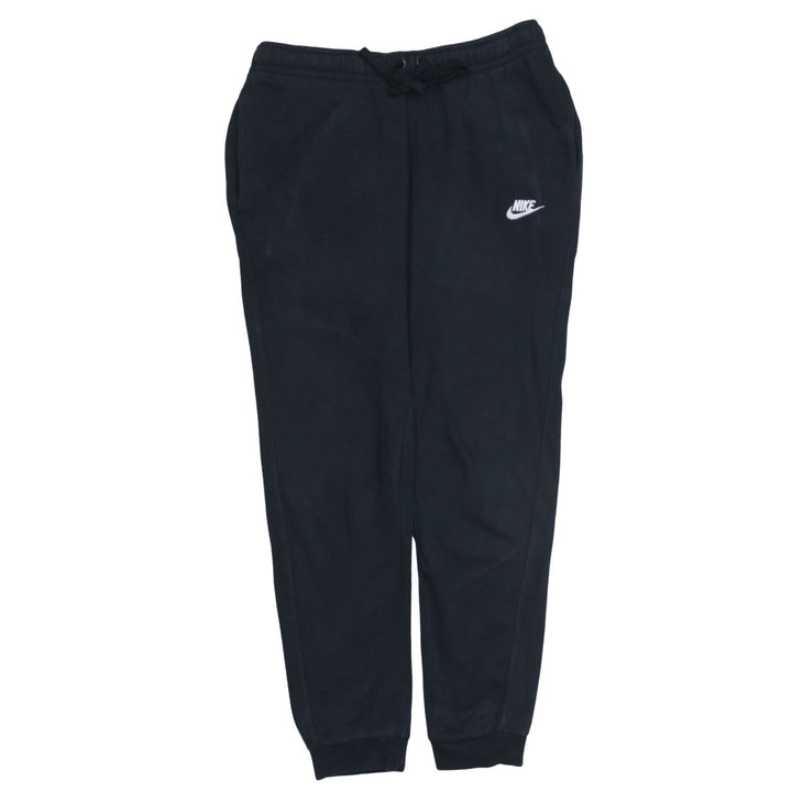 Nike Men's Black Jogger Sweatpants M Regular Fit Fleece Activewear