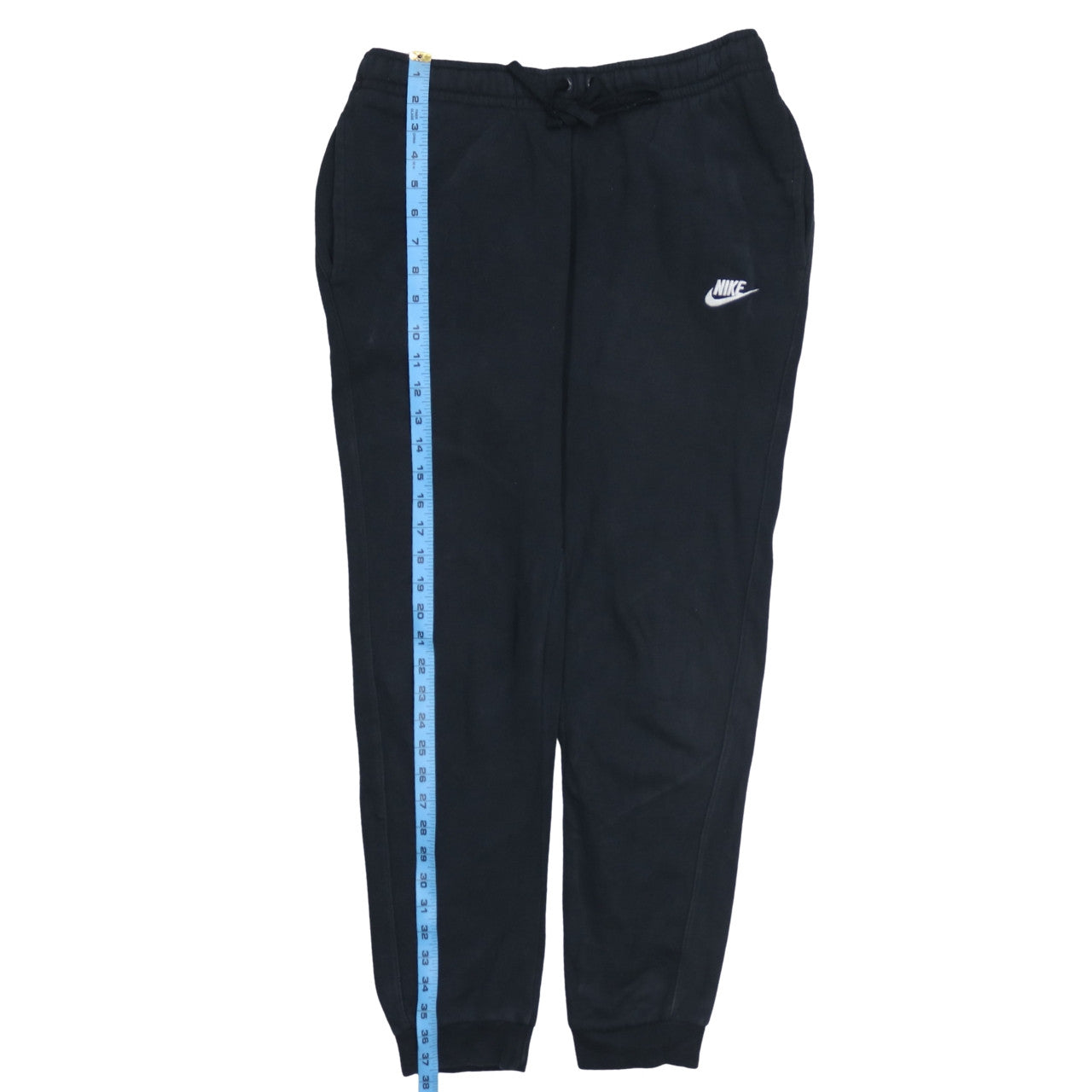 Nike Men's Black Jogger Sweatpants M Regular Fit Fleece Activewear
