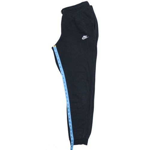Nike Men's Black Jogger Sweatpants M Regular Fit Fleece Activewear