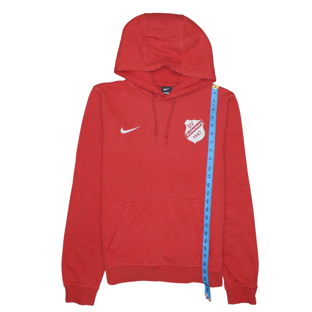 Nike Men's Red SV Buhlenberg 1947 Pullover Hoodie Small