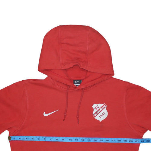 Nike Men's Red SV Buhlenberg 1947 Pullover Hoodie Small