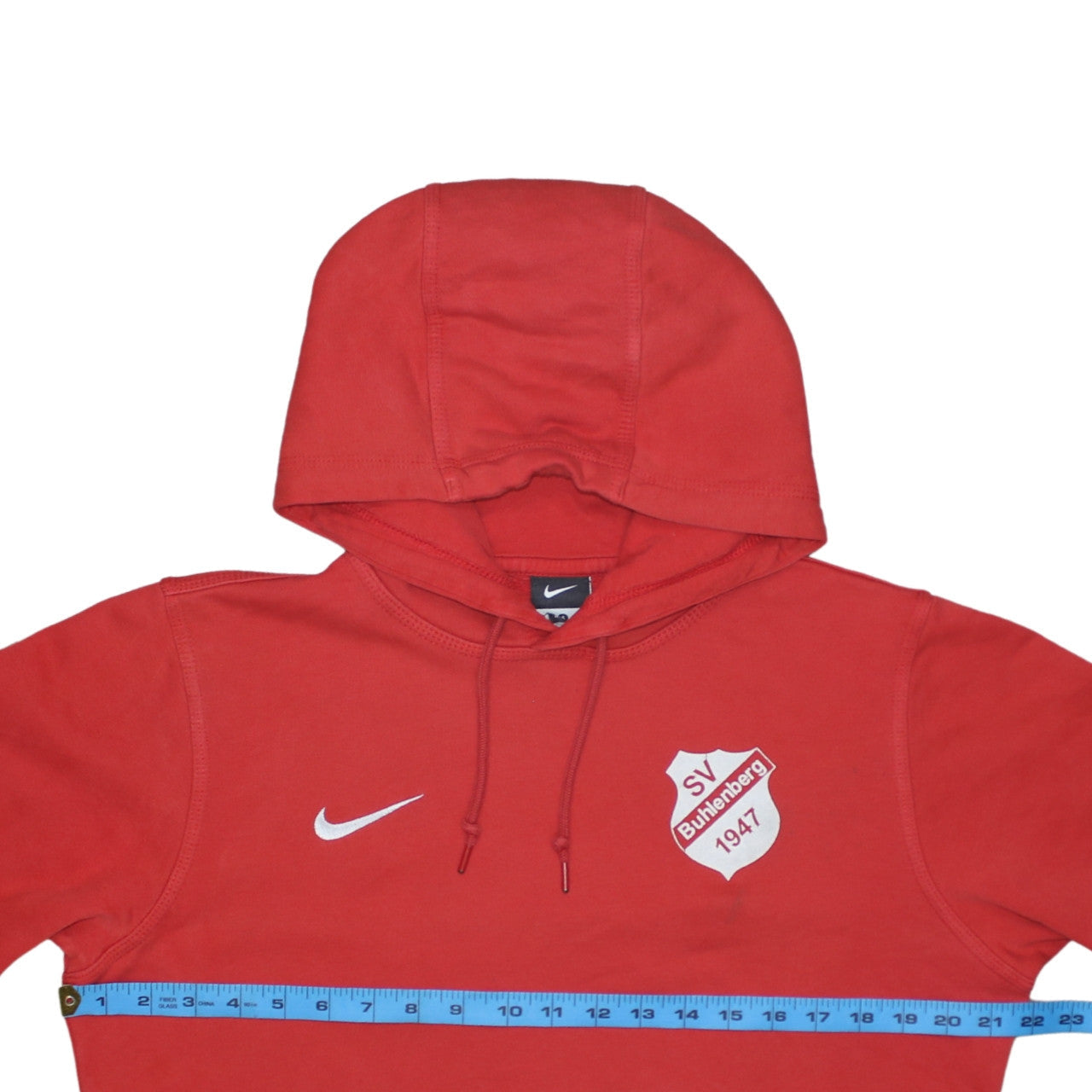 Nike Men's Red SV Buhlenberg 1947 Pullover Hoodie Small