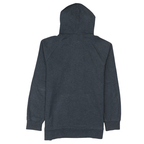 Adidas Men’s Grey Red Logo Pullover Hoodie Size M