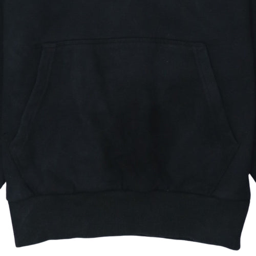 Ellesse Women's Black Pullover Hoodie UK 8 Cotton Blend Logo Style