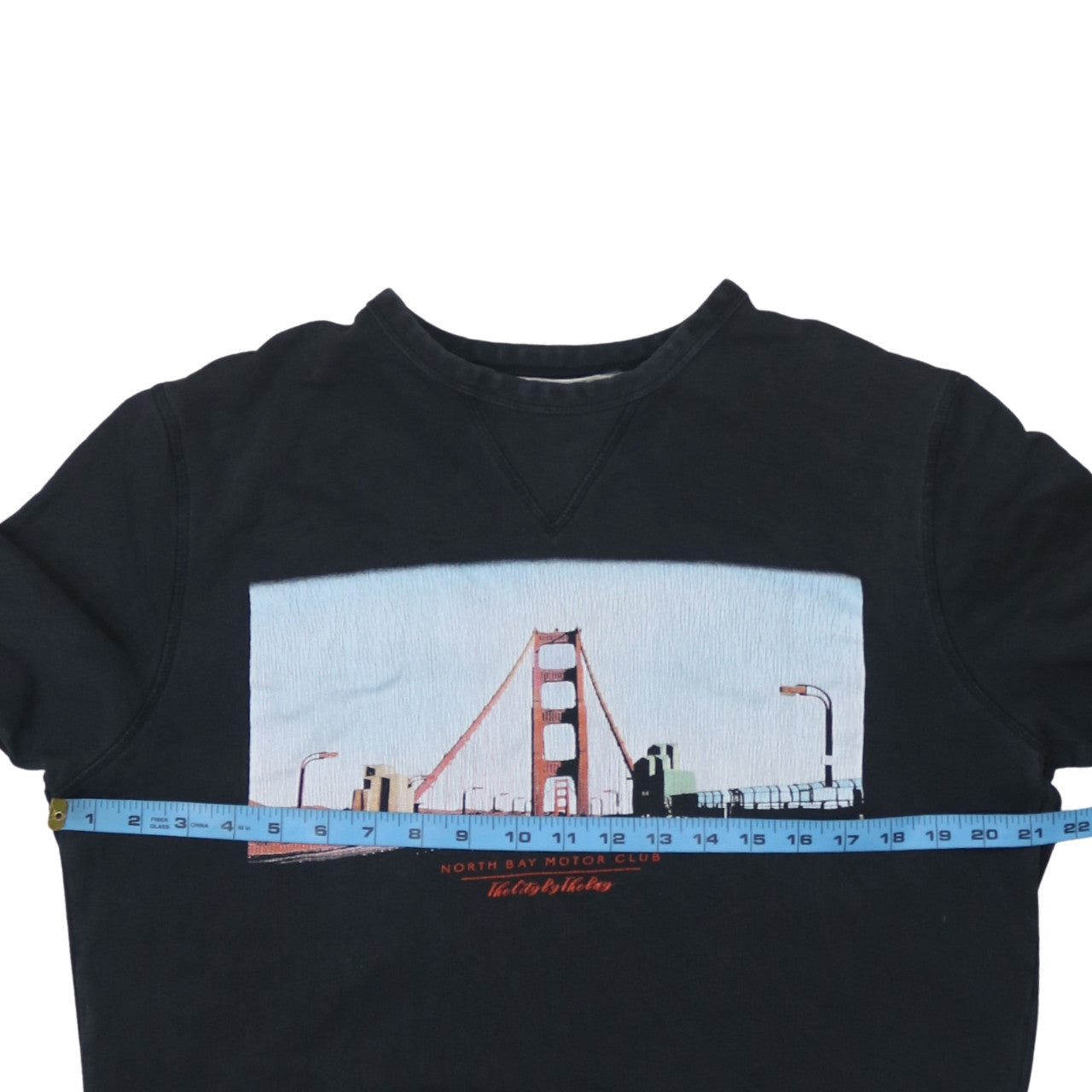 H&M L.O.G.G Men’s Black Graphic Pullover Sweatshirt Size M