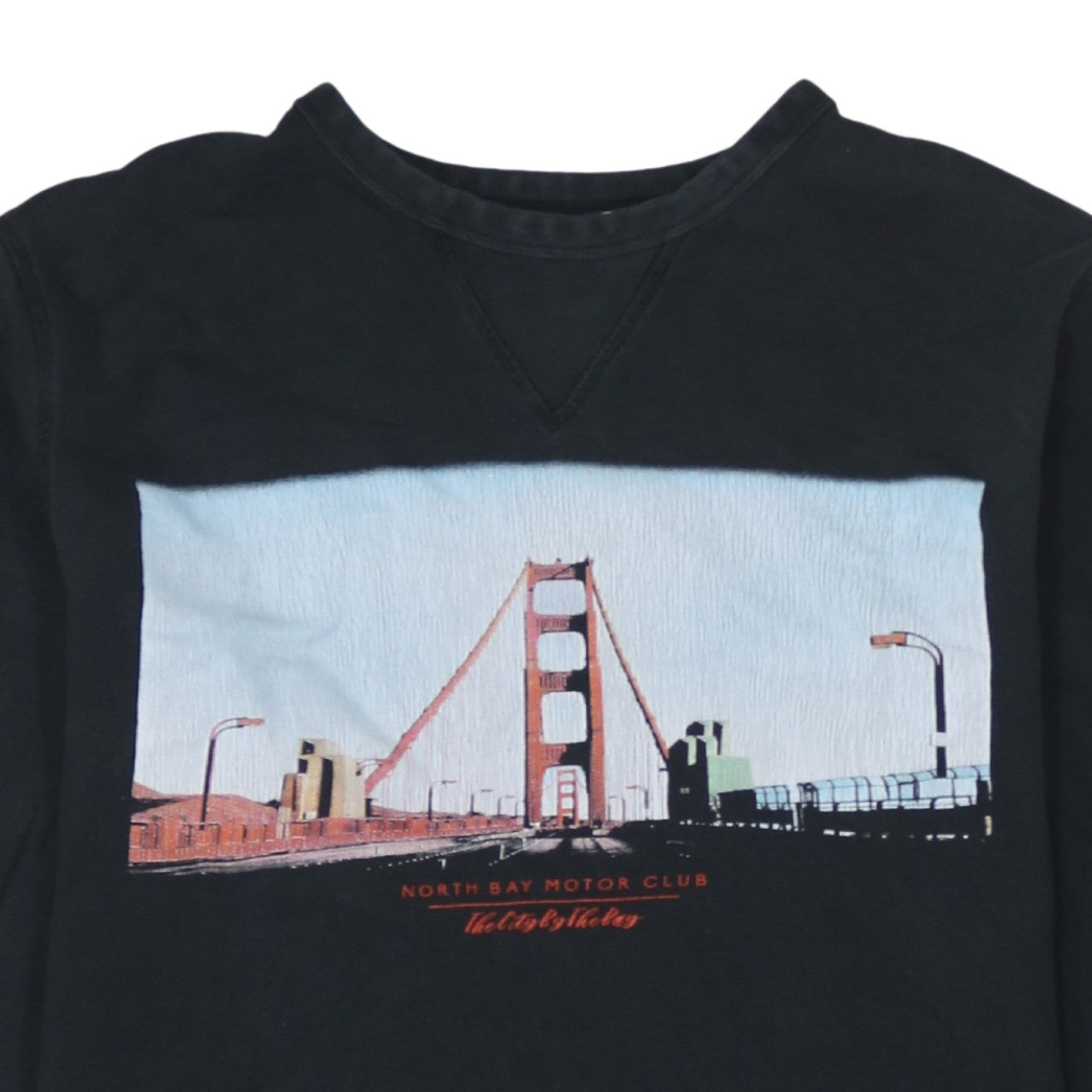 H&M L.O.G.G Men’s Black Graphic Pullover Sweatshirt Size M