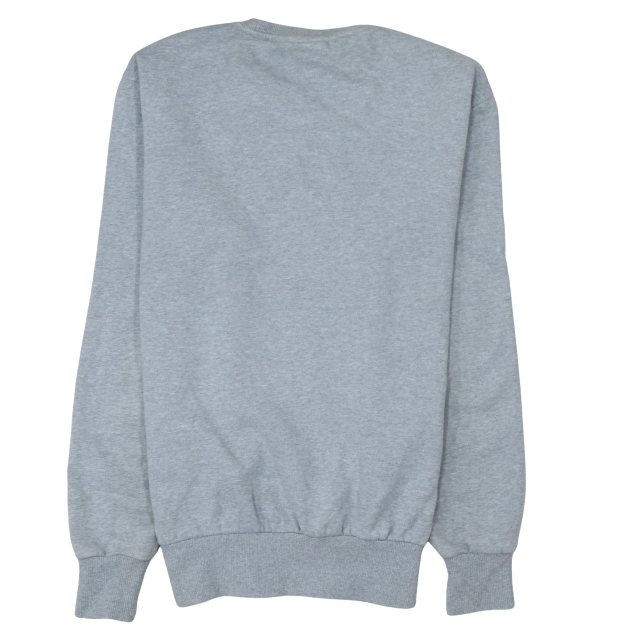 Ellesse Men's Grey Small Crew Neck Logo Sweatshirt Pullover