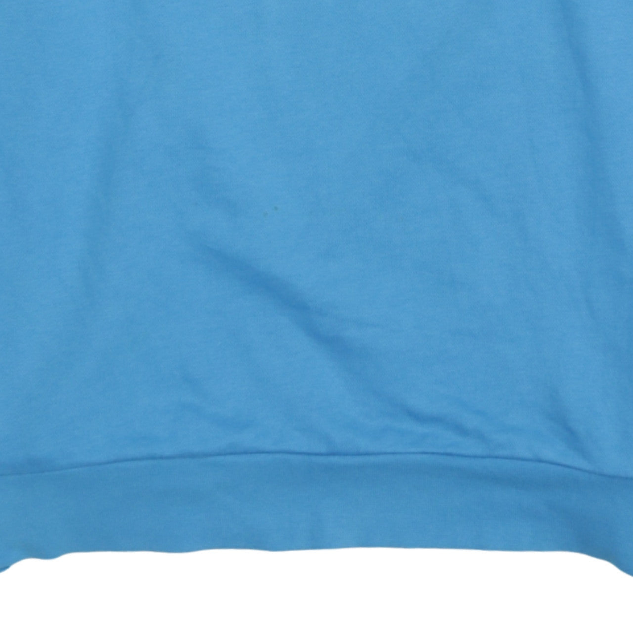 Adidas Mens Blue Large Crew Neck Pullover Sweatshirt with Logo