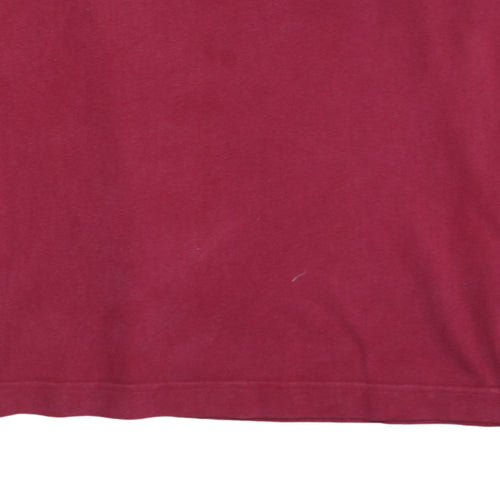 GAP Mens Red Cotton Crew Neck Pullover Sweatshirt XL