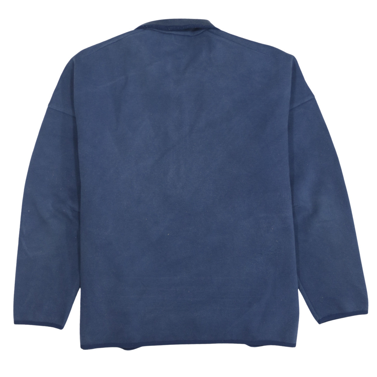 Adidas Men's Blue 1/2 Zip Fleece Pullover Sweatshirt Size M